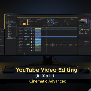 YouTube Video Editing (5–8 min)