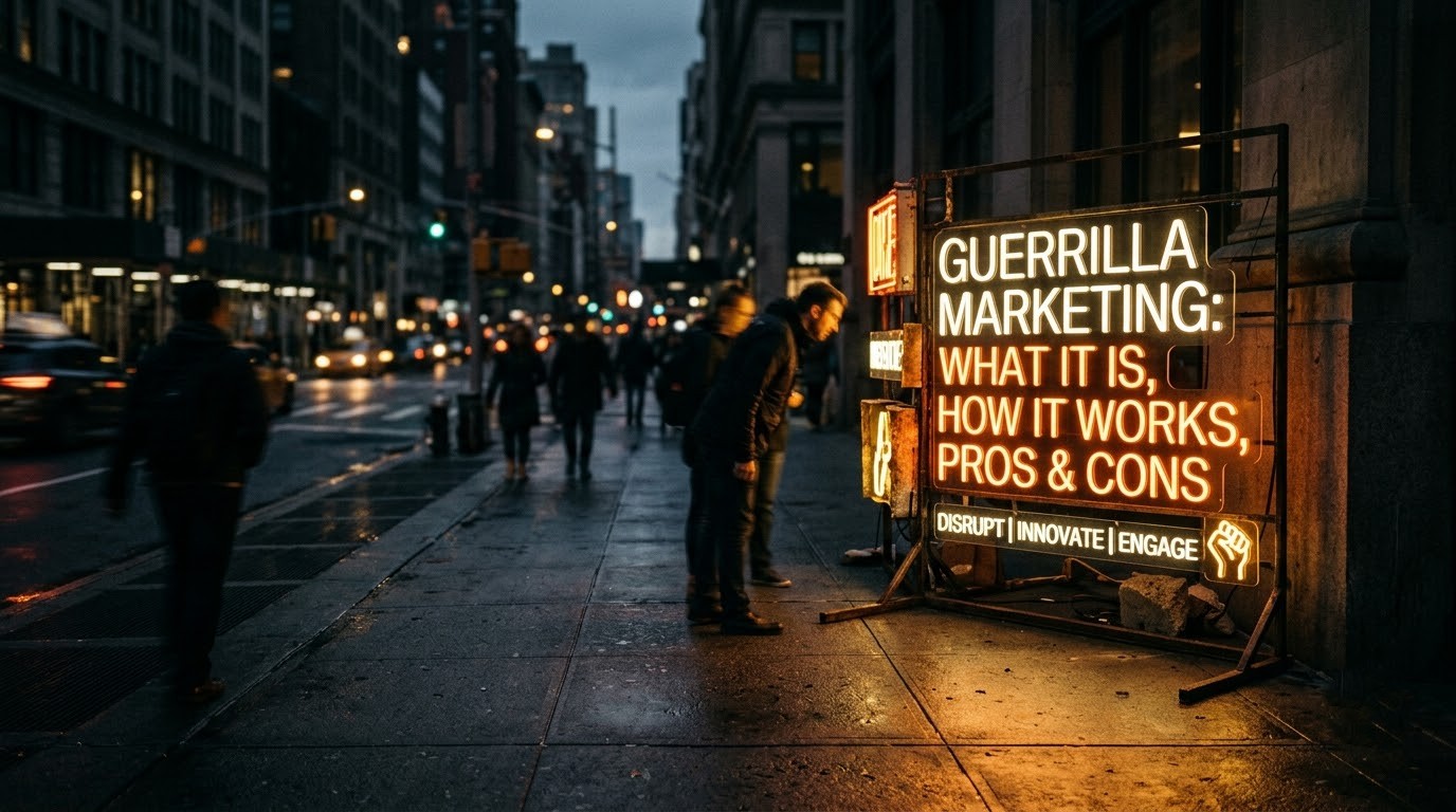 Guerrilla Marketing: What It Is, How It Works, Pros and Cons