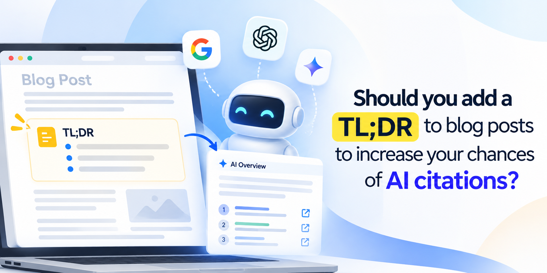 Should you add a TL;DR to blog posts to increase your chances of AI citations?